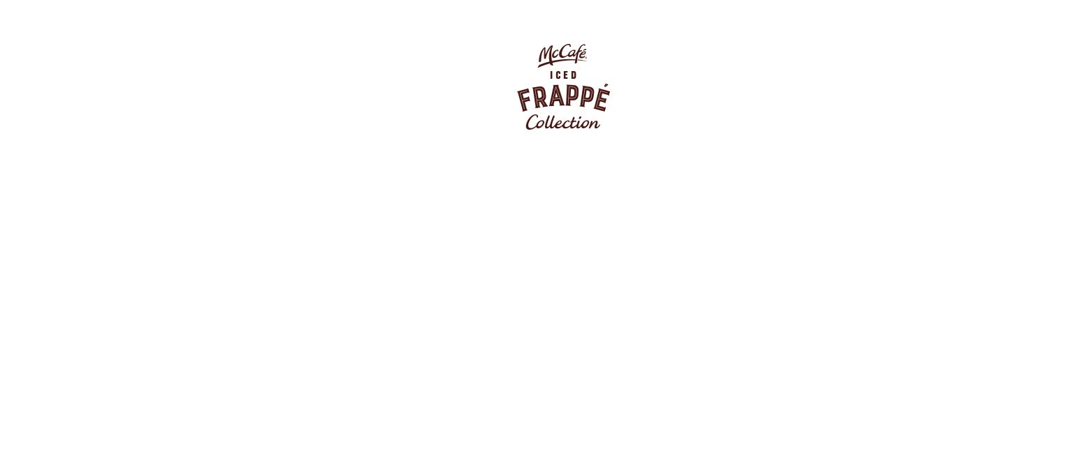 McCafé | Iced Frappé Collection